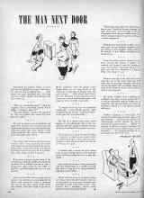 Better Homes & Gardens June 1947 Magazine Article: THE MAN NEXT DOOR