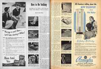 Better Homes & Gardens June 1947 Magazine Article: How to Do Nothing