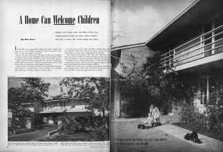 Better Homes & Gardens June 1947 Magazine Article: A Home Can Welcome Children