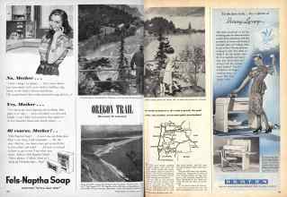 Better Homes & Gardens June 1947 Magazine Article: OREGON TRAIL