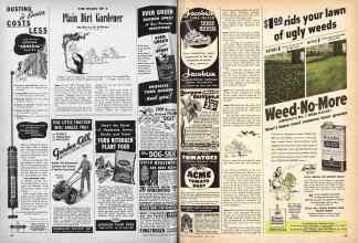 Better Homes & Gardens June 1947 Magazine Article: THE DIARY OF A Plain Dirt Gardener