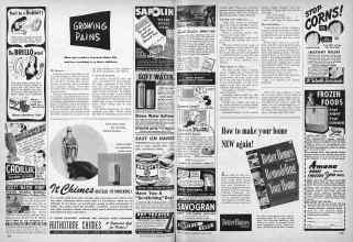 Better Homes & Gardens June 1947 Magazine Article: GROWING PAINS