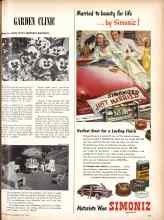 Better Homes & Gardens July 1947 Magazine Article: GARDEN CLINIC