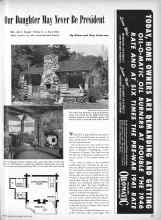 Better Homes & Gardens July 1947 Magazine Article: Our Daughter May lever Be President