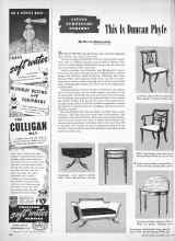 Better Homes & Gardens July 1947 Magazine Article: This Is Duncan Phyfe