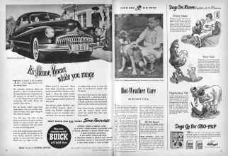 Better Homes & Gardens July 1947 Magazine Article: Page 12