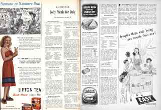 Better Homes & Gardens July 1947 Magazine Article: Page 90