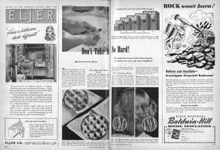 Better Homes & Gardens July 1947 Magazine Article: Don't Take It So Hard!