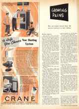 Better Homes & Gardens August 1947 Magazine Article: GROWING PAINS