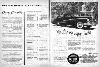 Better Homes & Gardens August 1947 Magazine Article: Page 6