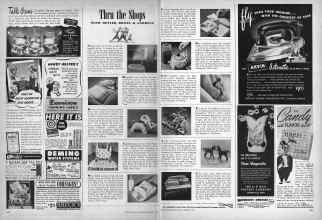 Better Homes & Gardens August 1947 Magazine Article: Thru the Shops WITH BETTER HOMES & GARDENS
