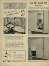 Better Homes & Gardens September 1947 Magazine Article: Door Does Double Duty