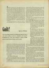 Better Homes & Gardens September 1947 Magazine Article: Guilt!