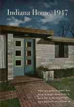 Better Homes & Gardens September 1947 Magazine Article: Indiana Home, 1947