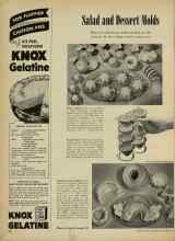 Better Homes & Gardens September 1947 Magazine Article: Salad and Dessert Molds