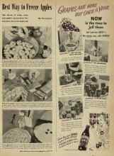 Better Homes & Gardens September 1947 Magazine Article: Best Way to Freeze Apples