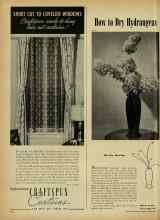 Better Homes & Gardens September 1947 Magazine Article: How to Dry Hydrangeas