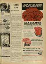 Better Homes & Gardens September 1947 Magazine Article: GARDEN CLINIC