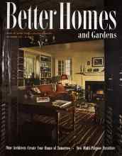 Better Homes & Gardens September 1947 Magazine Cover