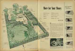 Better Homes & Gardens September 1947 Magazine Article: More for Your Money