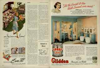 Better Homes & Gardens September 1947 Magazine Article: Page 144