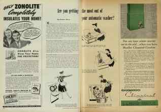 Better Homes & Gardens September 1947 Magazine Article: Are you getting the most out of your automatic washer?