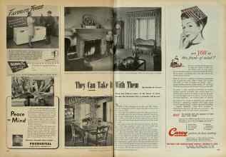 Better Homes & Gardens September 1947 Magazine Article: They Can Take It With Them