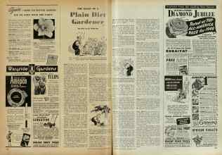 Better Homes & Gardens September 1947 Magazine Article: THE DIARY OF A Plain Dirt Gardener