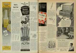 Better Homes & Gardens September 1947 Magazine Article: Braid a Bath Mat