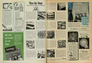 Better Homes & Gardens September 1947 Magazine Article: Thru the Shops