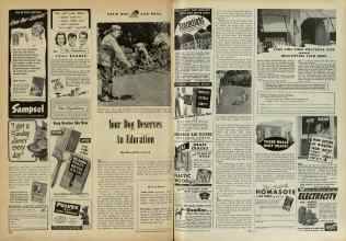 Better Homes & Gardens September 1947 Magazine Article: Your Dog Deserves An Education