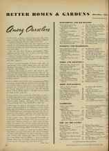 Better Homes & Gardens October 1947 Magazine Article: Among Ourselves
