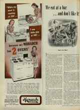 Better Homes & Gardens October 1947 Magazine Article: We eat at a bar ...and don't like It!