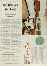 Better Homes & Gardens October 1947 Magazine Article: What Do You Know About Dyeing?