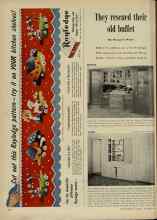 Better Homes & Gardens October 1947 Magazine Article: They rescued their old buffet