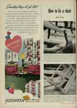 Better Homes & Gardens October 1947 Magazine Article: How to fix a chair