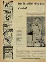Better Homes & Gardens October 1947 Magazine Article: Take the sandman with a grain of caution!