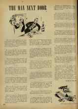 Better Homes & Gardens October 1947 Magazine Article: THE MAN NEXT DOOR