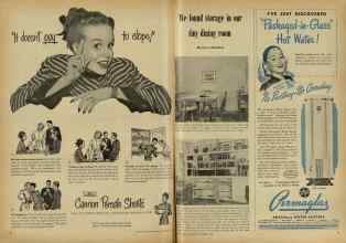 Better Homes & Gardens October 1947 Magazine Article: Page 8