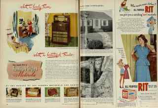 Better Homes & Gardens October 1947 Magazine Article: Page 182
