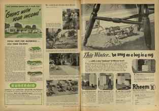 Better Homes & Gardens October 1947 Magazine Article: Page 192