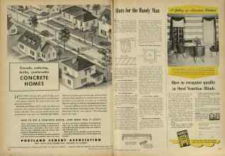 Better Homes & Gardens October 1947 Magazine Article: Page 194