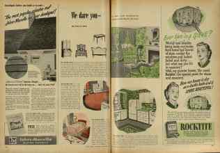 Better Homes & Gardens October 1947 Magazine Article: We dare you--