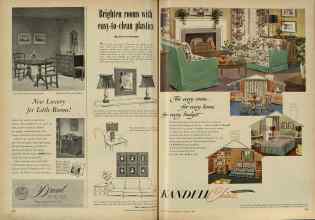 Better Homes & Gardens October 1947 Magazine Article: Page 202