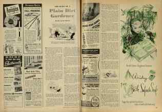 Better Homes & Gardens October 1947 Magazine Article: THE DIARY OF A Plain Dirt Gardener