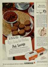 Better Homes & Gardens November 1947 Magazine Article: This-n-that about sausage