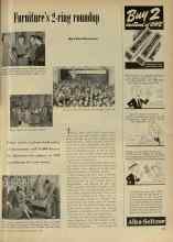 Better Homes & Gardens November 1947 Magazine Article: Furniture's 2-ring roundup