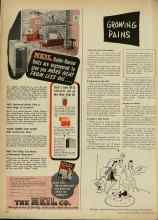 Better Homes & Gardens November 1947 Magazine Article: GROWING PAINS