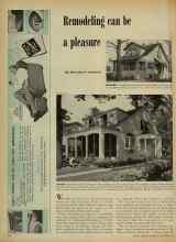 Better Homes & Gardens November 1947 Magazine Article: Remodeling can be a pleasure