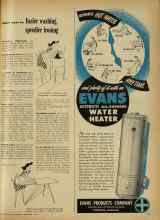 Better Homes & Gardens November 1947 Magazine Article: Short cuts to Easier washing, speedier ironing